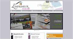 Desktop Screenshot of l-imprimeur.ca